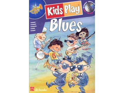 20158 kids play blues cd trumpeta