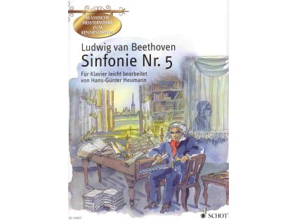 27658 klasicka mistrovska dila sinfonie nr 5 beethoven klavir ve snadnem slohu