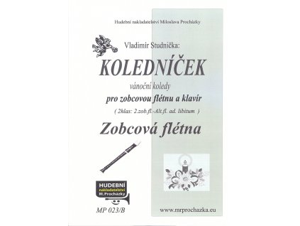 7348 kolednicek 10 vanocnich koled pro zobcovou fletna solo nebo duet a klavir