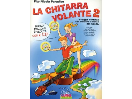 11167 la chitarra volante 2 2x cd skola hry na kytaru