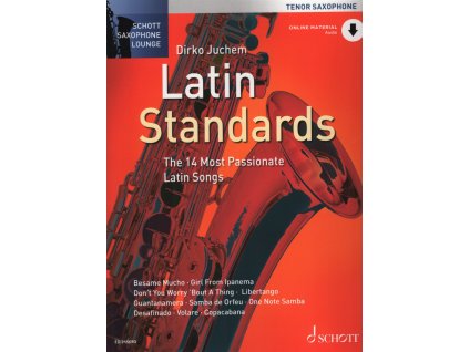 4285 latin standards audio online tenorovy saxofon a klavir
