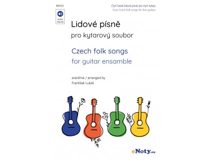 11566 lidove pisne pro kytarovy soubor audio online ctyri pisnicky pro ctyri kytary