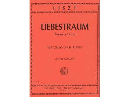 29092 liebestraum dream of love by liszt franz violoncello a klavir