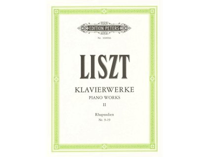 2974 liszt piano works ii hungarian rhapsodies nr 9 19 madarske rapsodie