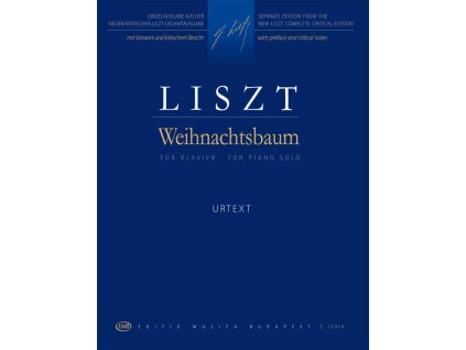14470 liszt weihnachtsbaum vanocni stromecek klavir solo