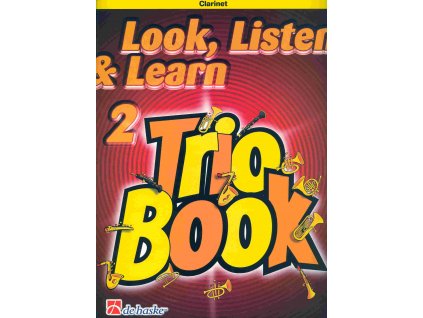 20254 look listen learn 2 trio book clarinet klarinet