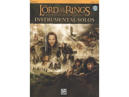 11455 lord of the rings instrumental solos cd klarinet