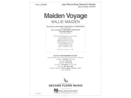 25366 maiden voyage jazz octet partitura