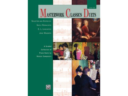 17368 masterwork classics duets 10 1 klavir 4 ruce