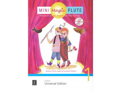 4195 mini magic flute 1 cd skola hry na pricnou fletnu