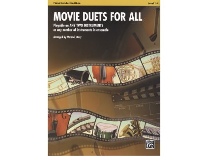 10618 movie duets for all klavir hoboj dirigent