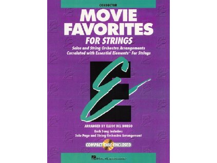 5770 movie favorites for strings cd partitura