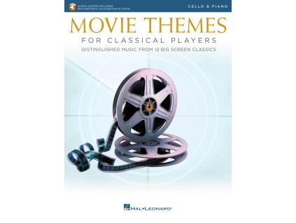 11218 movie themes for classical players audio online violoncello a klavir