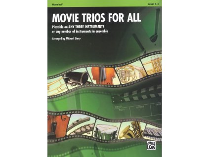 3121 movie trios for all lesni roh horn in f