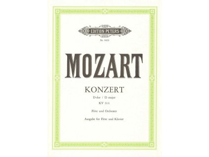 3919 mozart koncert d dur kv 314 pricna fletna a klavir