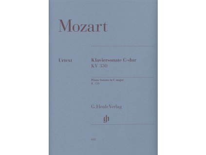 7618 mozart piano sonata in c major k 330 urtext klavirni sonata c dur kv 330