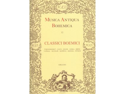 7918 musica antiqua bohemica classici boemici varhany skladby ceskych skladatelu