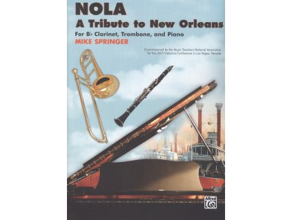 12235 nola a tribute to new orleans skladba pro klarinet pozoun a klavir