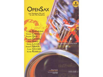 7429 opensax audio online 9 originalnich soucasnych skladeb pro altovy saxofon