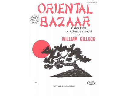 1723 oriental bazaar by william gillock 1 klavir 6 rukou