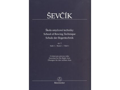 24244 otakar sevcik opus 2 skola smyccove techniky sesit 1