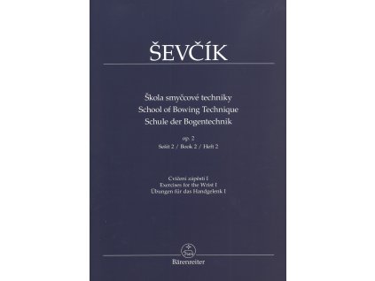 27760 otakar sevcik opus 2 skola smyccove techniky sesit 2