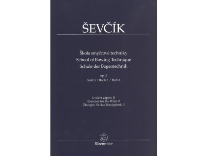 27763 otakar sevcik opus 2 skola smyccove techniky sesit 3