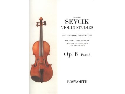 8263 otakar sevcik opus 6 violin studies book 3 houslova skola pro zacatecniky