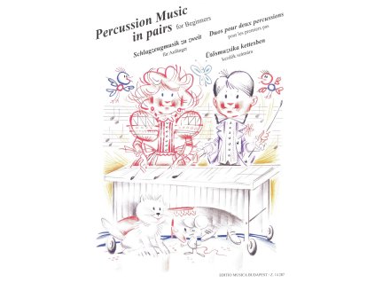 7495 percussion music in pairs for beginners snadne dueta pro vibrafon a marimbu