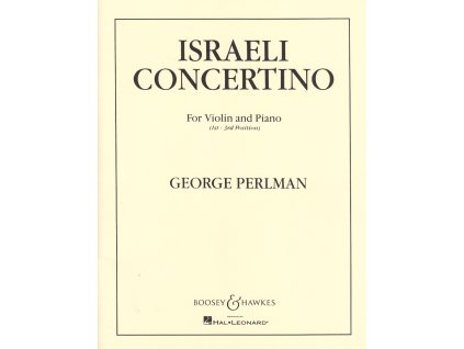 10585 perlman george israeli concertino housle a klavir