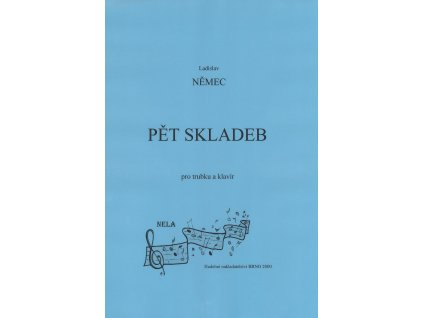 25186 pet skladeb pro trubku a klavir ladislav nemec