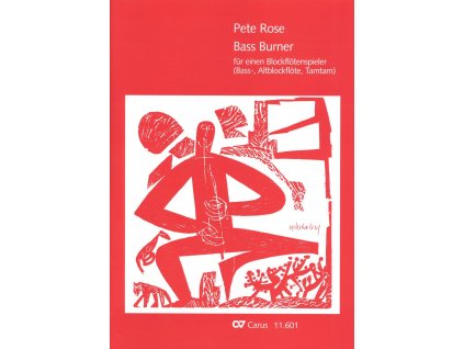 9466 pete rose bass burner fur einen blockflotenspieler basova zobcova fletna
