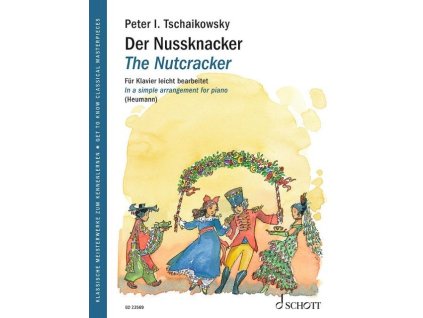 16000 peter i tschaikowsky the nutcracker louskacek klavir ve snadnem slohu