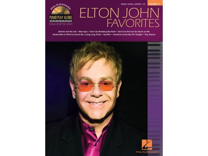 26674 piano play along 77 elton john cd klavir zpev kytara