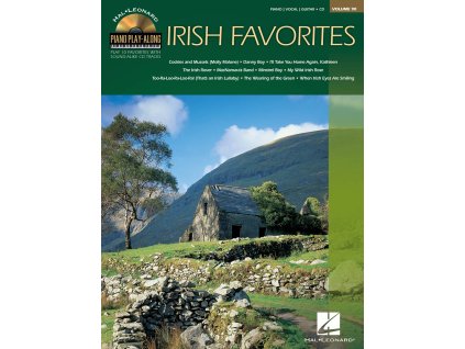 27163 piano play along 90 irish favorites cd klavir zpev kytara