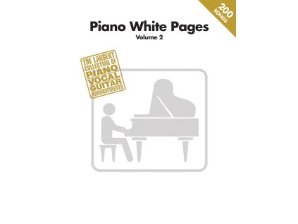 4585 piano white pages 2 klavir zpev kytara