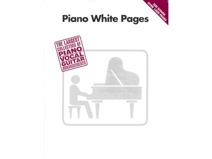 21880 piano white pages klavir zpev akordy