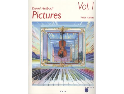 11746 pictures 1 by daniel hellbach cd housle a klavir