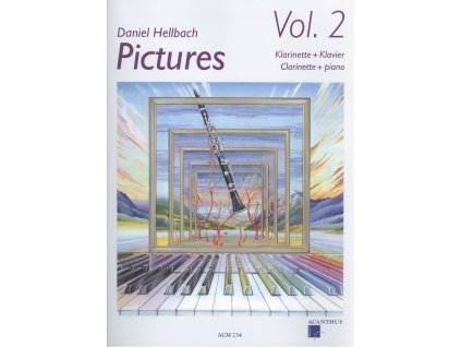 11878 pictures 2 by daniel hellbach cd klarinet a klavir
