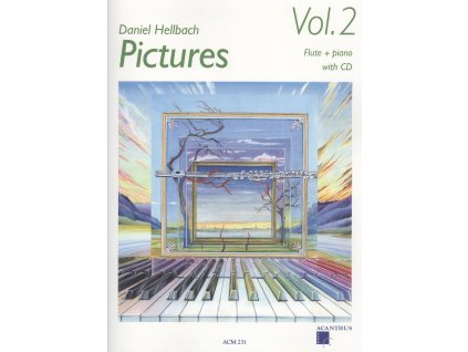 11836 pictures 2 by daniel hellbach cd pricna fletna a klavir