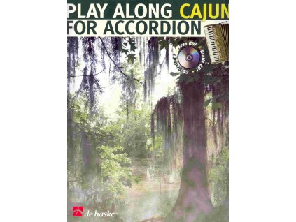 22252 play along cajun for accordion cd akordeon