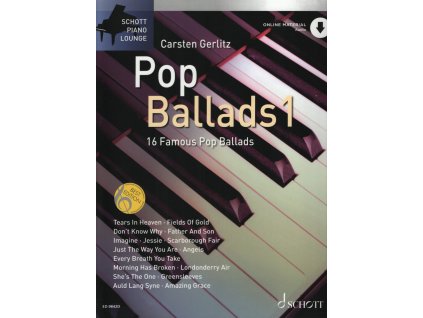26344 pop ballads 1 16 famous pop ballads audio online solo klavir