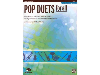 24649 pop duets for all revised and updated level 1 4 cello string bass