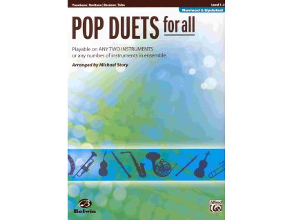 24655 pop duets for all revised and updated level 1 4 trombon bassoon tuba