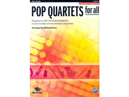 19573 pop quartets for all revised and updated level 1 4 fletna pikola
