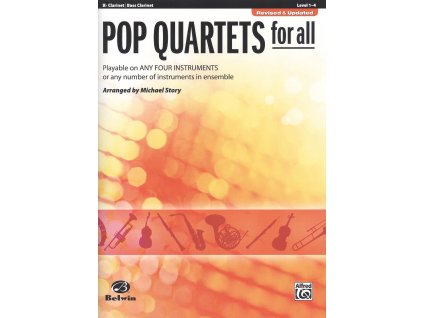 19789 pop quartets for all revised and updated level 1 4 klarinet bass clarinet