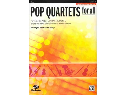 10327 pop quartets for all revised and updated level 1 4 viola