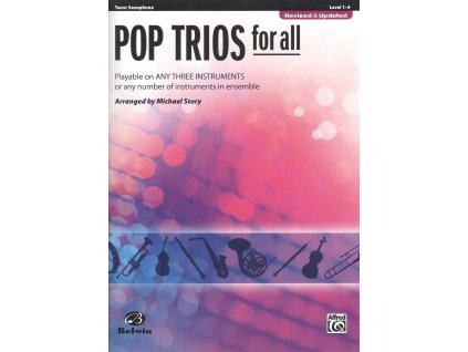 10345 pop trios for all revised updated level 1 4 tenorovy saxofon