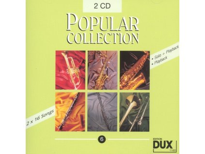 2851 popular collection 6 2x cd s doprovodem