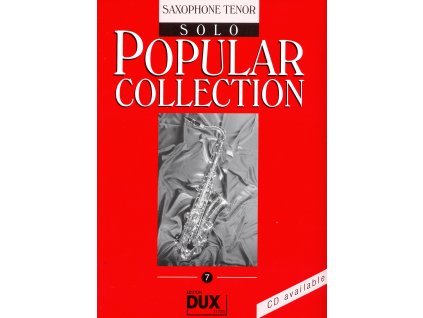 31420 popular collection 7 solo book tenorovy saxofon